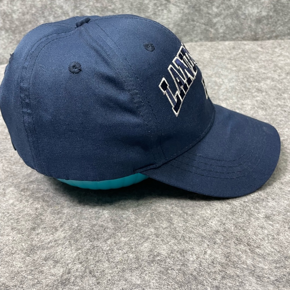 Lands End Men's Baseball Hat Cap Blue Adjustable One Size Strapback - Picture 5 of 7